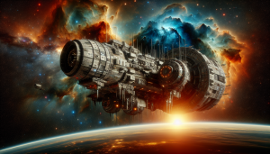 Un vaisseau perdu dans l'espace